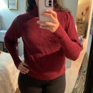 Burgandy sweater
